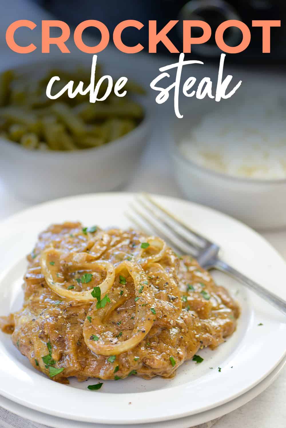 Crock Pot Cube Steak And Gravy | Buns In My Oven