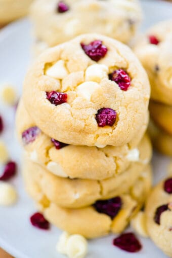 White Chocolate Cranberry Cookies Buns In My Oven 7085