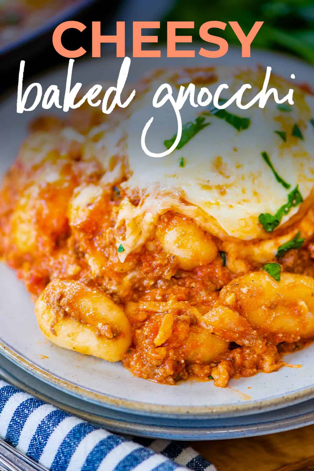 Oven Baked Gnocchi with Homemade Marinara | Buns In My Oven