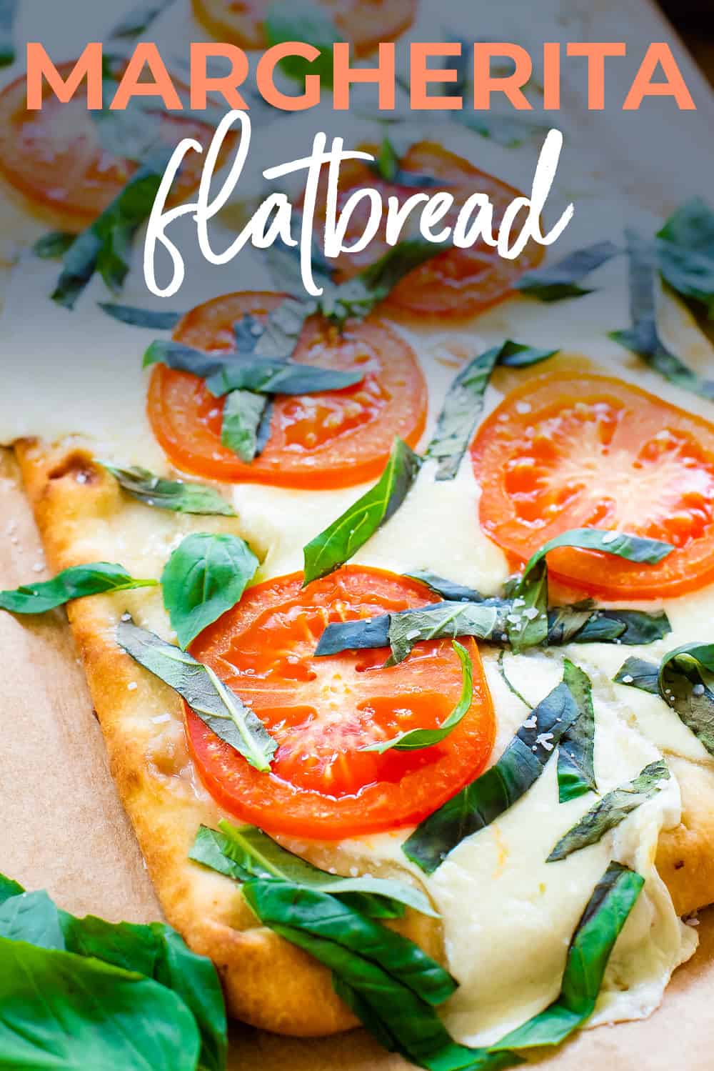 Margherita Flatbread Pizza Recipe | Buns In My Oven