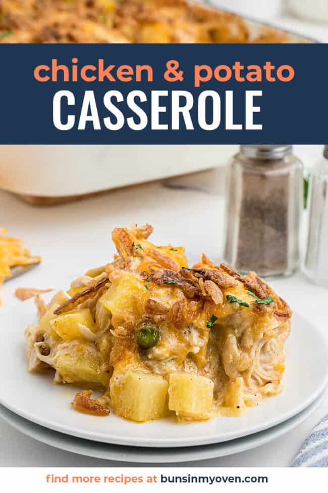 Chicken and Potato Casserole | Buns In My Oven
