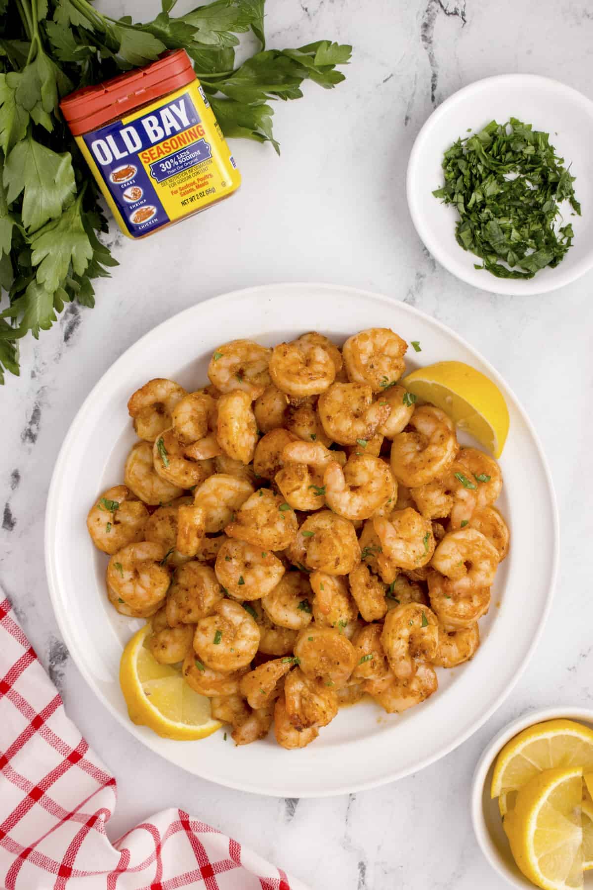 Air Fryer Old Bay Shrimp - The Six Figure Dish